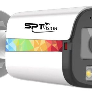 SPT-IP-BL344MC-L-Y 4MP IP SILIVER ILLUMAX COLOUR+AUDIO BULLET